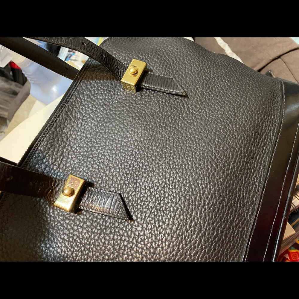 Dooney & Bourke black vintage leather - Picture 4 of 10